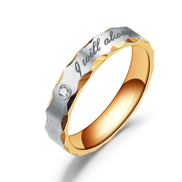 Ring wedding rings rings for women stainless steel ring